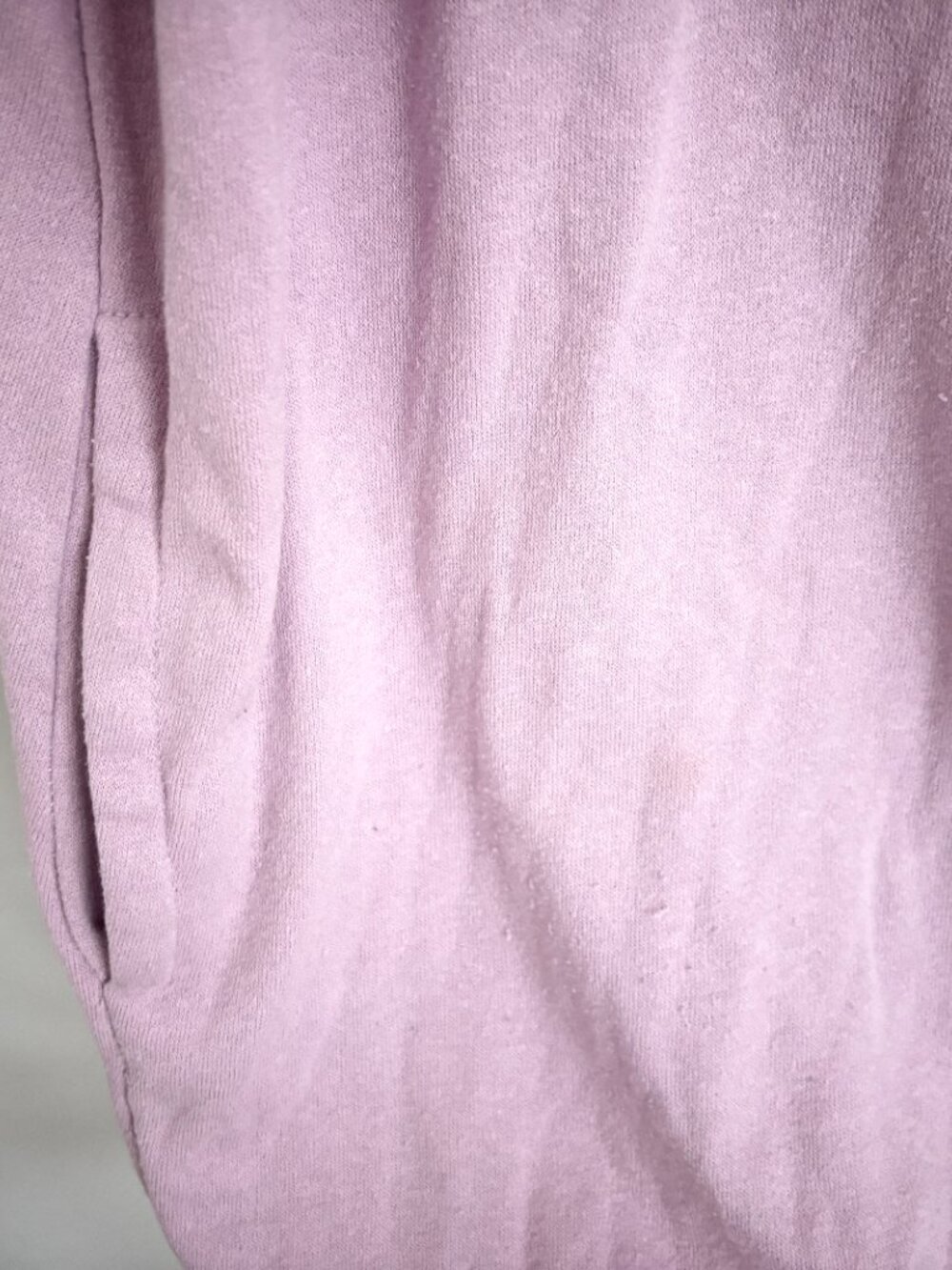 Free People Lavender Pink Oversized Long Zip Up Sweater Hoodie - XS - Picture 8 of 14